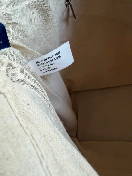 Canvas Tote Bag Cotton XL - Picture 3 of 12